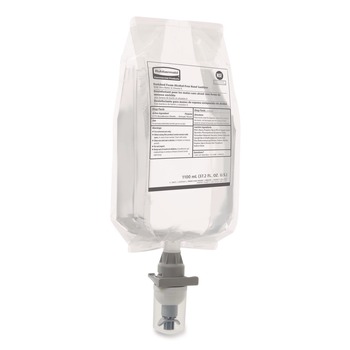 Rubbermaid Commercial 2147027 1,100 milliliter Auto Foam Refill Antibacterial Hand Soap - Fragrance Free (4/Carton)
