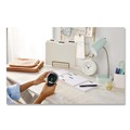 Labels | DYMO 520109 0.37 in. x 9.8 ft. Self-Adhesive Glossy Labeling Tape for Embossers - Black (1-Roll) image number 2