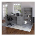 Office Filing Cabinets & Shelves | Alera ALEVA532822GY Valencia Series 15.63 in. x 20.5 in. x 28.5 in. Legal/Letter 3-Drawer Full Pedestal File - Gray image number 10