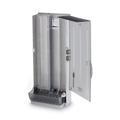  | Dixie SSSPD120 SmartStock 10 in. x 8.78 in. x 24.75 in. Utensil Spoon Dispenser - Smoke image number 2