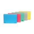 Sheet Protectors | C-Line 58335 5.38 in. x 1.25 in. x 3.5 in. Polypropylene Index Card Case - Assorted Colors image number 0