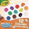 Acrylic & Tempera Paint | Crayola 543115007 Artista II 16 oz Washable Tempera Paint - Brown image number 5