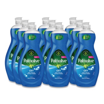 DISH SOAPS | Ultra Palmolive US04229A 20 oz. Bottle Dishwashing Liquid - Unscented (9/Carton)