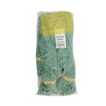  | Boardwalk BWK501GN 5 in. Headband Super Loop Cotton/Synthetic Fiber Wet Mop Head - Small, Green (12/Carton) image number 0