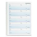 Notebooks & Pads | Rediform 51114 Follow-up 7.5 in. x 2 in. One-Part (No Copies) Wirebound Voice Mail Log Book image number 1