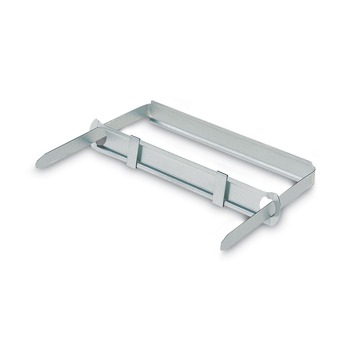 OFFICE STAPLERS AND PUNCHES | ACCO A7012995H 3.5 in. Capacity 8.5 in. Center to Center 2-Piece 2-Prong Standard Paper Fastener Base and Compressor Sets - Silver (50/Box)