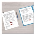Page Flags | Redi-Tag B91037 Please Sign and Date Arrow Message Page Flags Refills - Red (6/Box) image number 5