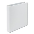 Binders | Samsill 16957 11 in. x 8.5 in. 3 Rings 1.5 in. Capacity Earth's Choice Plant-Based D-Ring View Binder - White image number 0