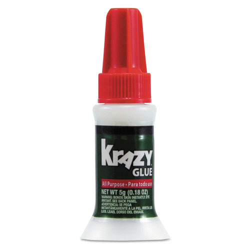 Adhesives & Glues | Krazy Glue KG92548R Krazy 0.17 oz. All Purpose Brush-On Krazy Glue - Dries Clear image number 0