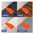 Office & Office Supplies | Master Caster 00965 Giant Foot 3.5 in. W x 6.75 in. D x 2 in. H No-Slip Rubber Wedge Doorstop - Safety Orange image number 6