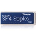 Staples | Swingline S7035450B 0.25 in. Leg 0.5 in. Crown S.F. 4 Premium Steel Staples (5/Box) image number 1
