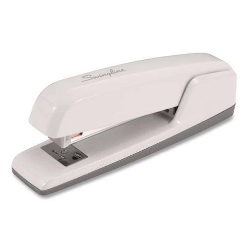 Staplers | Swingline S7074738 30-Sheet Capacity Business Full Strip Desk Stapler - Arctic White image number 0