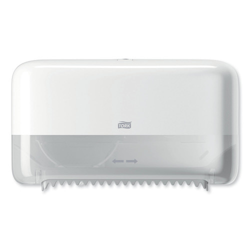 Paper Towels and Napkins | Tork 473200 14.17 x 5.08 x 8.23 Elevation Coreless High Capacity Bath Tissue Dispenser - White image number 0