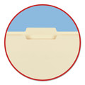 File Folders | Smead 10338 0.75 in. Expansion 1/3-Cut Top Tab File Folders with Antimicrobial Product Protection - Letter/Manila (100/Box) image number 5