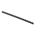 Binding Spines & Combs | Fellowes Mfg Co. 52506 0.31 in. Diameter 40 Sheet Capacity Plastic Comb Bindings - Navy Blue (100/Pack) image number 0