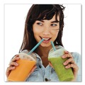 Cutlery | phade 511167 7.75 in. PHA Wrapped Marine Biodegradable Straws - Ocean Blue (3750/Carton) image number 4