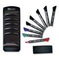 Markers | Quartet 558 Broad Chisel Tip Marker Caddy Kit - Assorted Colors (8/Set) image number 0