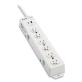 Office Electronics & Batteries | Tripp Lite PS-602-HGUSB Safe-IT Medical-Grade Power Strip with Antimicrobial Protection 6 Hospital-Grade Outlets USB Charging 2 ft Cord White image number 0