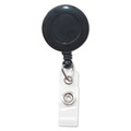 Label & Badge Holders | Advantus 75548 30 in. Extension Swivel-Back Retractable ID Card Reel - Black (12/Pack) image number 0