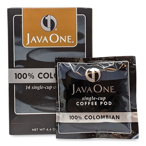 Coffee | Java One 39830206141 Single Cup Coffee Pods - Colombian Supremo (14/Box) image number 0