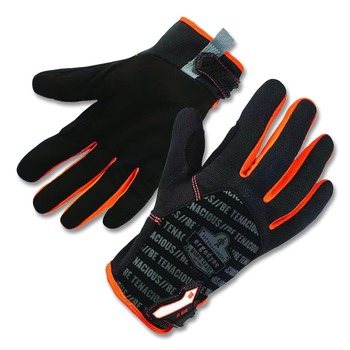 Ergodyne 17174 ProFlex 812 Standard Utility Gloves - Large Black (1-Pair)