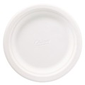  | Chinet 21226 6-3/4 in. Round Classic Paper Plates - White (1000/Carton) image number 1