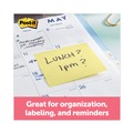Notebooks & Pads | Post-it Notes Super Sticky 654-12SSCY 3 in. x 3 in. Pads - Canary Yellow (12 Pads/Pack) image number 2