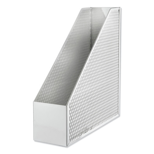 Office Filing Cabinets & Shelves | Artistic ART20004WH Urban Collection 3.5 in. x 10 in. x 11.5 in. Punched Metal Magazine File - White image number 0