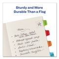 Dividers & Tabs | Avery 74760 Ultra Tabs 1 in. x 1.5 in. 1/5-Cut Repositionable Mini Tabs - Assorted (40/Pack) image number 5