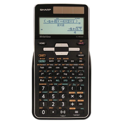 Calculators | Sharp ELW516TBSL 16-Digit LCD Scientific Calculator with 640 Functions image number 0