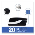 Just Launched | Swingline S7042132A 20 Sheet Capacity Full Strip Breeze Automatic Stapler - Black image number 6