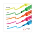 Highlighters | Universal UNV08867 Chisel Tip Desk Highlighters - Assorted Color (12/Set) image number 4