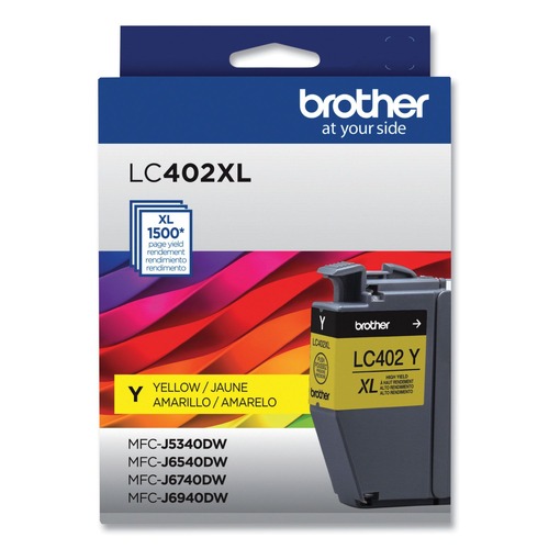 Ink & Toner | Brother LC402XLYS LC402XLYS 1,500 Page-Yield High-Yield Ink - Yellow image number 0