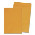 Envelopes & Mailers | Quality Park QUA42353 12.5 in. x 18.5 in. Jumbo Size Cheese Blade Flap Fold-Over Closure Kraft Envelope - Brown Kraft (25/Pack) image number 1