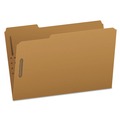 File Folders | Pendaflex FK312 1/3-Cut Tabs 2 Fasteners Legal Size Kraft Fastener Folders (50/Box) image number 0