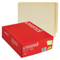 File Folders | Universal UNV13330 Deluxe Reinforced Straight End Tab Folders - Letter, Manila (100/Box) image number 0