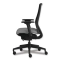 Office Chairs | HON HONNR12SAMC22BT Nucleus Series 16.63 to 21.13 Seat Height Recharge Task Chair - Frost Seat, Black Back, Black Base image number 3