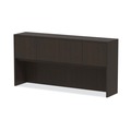 Office Desks & Workstations | Alera ALEVA287215ES Valencia Series 70.63 in. x 15 in. x 35.38 in. Hutch with Doors - Espresso image number 2