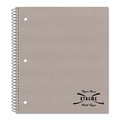 Notebooks & Pads | National 33709 80 Sheets 11 in. x 8.88 in. Medium/College Rule Single-Subject Wirebound Notebooks - Randomly Assorted Kolor Kraft Front Covers image number 0