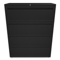 Office Filing Cabinets & Shelves | HON H794.L.P 700 Series 42 in. x 18 in. x 52.5 in. Four-Drawer Lateral File - Black image number 1