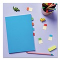 Dividers & Tabs | Avery 74760 Ultra Tabs 1 in. x 1.5 in. 1/5-Cut Repositionable Mini Tabs - Assorted (40/Pack) image number 3