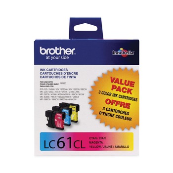 Brother LC613PKS LC613PKS Innobella 325 Page-Yield Ink - Cyan/Magenta/Yellow (3/Pack)