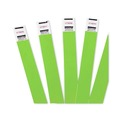Office Accessories | Advantus 91122 9.75 in. x 0.75 in. Numbered Crowd Management Wristbands - Neon Green (500/Pack) image number 2