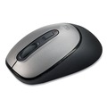 Clearance Center | Adesso A10 2.4 GHz Frequency 30 ft. Wireless Range iMouse A10 Antimicrobial Wireless Mouse - Black/Silver image number 5