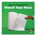 Cleaning & Janitorial Supplies | Bounty 80835948 Select-a-Size 5.9 in. x 11 in. 2-Ply Kitchen Roll Paper Towels - White (8/Pack) image number 6