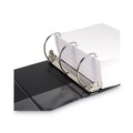 File Folders | Samsill 16420 6 in. Capacity 11 x 8.5 Nonstick D-Ring View Binder, 3 Rings - Black image number 2