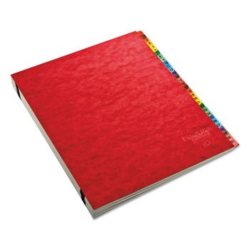 Pendaflex 11014 31 Dividers Date Index Expanding Desk File - Letter Size, Red Cover