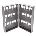 Cleaning Carts | CONTROLTEK 500150 7.75 in. x 3.25 in. x 11.5 in. 28-Key Combination Lockable Key Cabinet - Gray image number 0