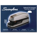 Just Launched | Swingline S7048207 20-Sheet Capacity Optima Grip Electric Stapler - Black/Silver image number 3