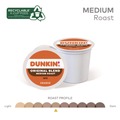 Coffee | Dunkin' 5000380509 K-Cup Pods - Dunkin Regular (88/Carton) image number 3